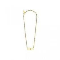 Balenciaga BB Icon Necklace In Gold