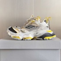 Balenciaga Cargo Sneakers Unisex Microfiber And Mesh Yellow