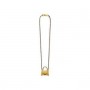 Balenciaga Bag Necklace In Gold