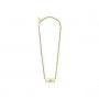 Balenciaga BB Icon Necklace In Gold