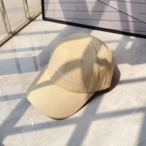 Șapcă Balenciaga Bal.com Brodat Bumbac În Bej