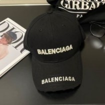 Şapcă de baseball cu logo dublu Balenciaga, negru