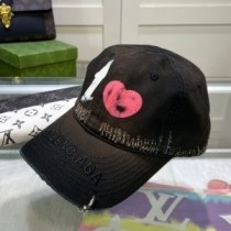 Şapcă de baseball cu logo graffiti Balenciaga În Negru