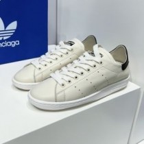 Tenisi Balenciaga X Adidas Stan Smith Femei Piele de Miel Alb