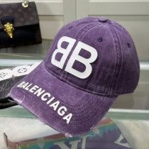 Şapcă de baseball cu logo Balenciaga BB În Violet
