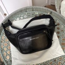 Balenciaga Explorer Balmumu Derisi Siyah Kemer Çantası