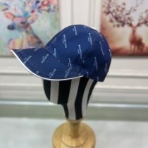 Balenciaga Allover Logo Şehirler Paris Mavi Şapka