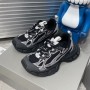 Balenciaga 3XL Spor Ayakkabı Unisex Mesh Siyah/Gri