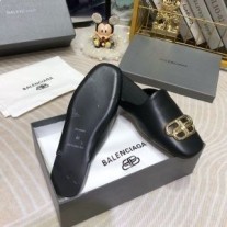 Balenciaga Cozy BB Mezci Ženy Smooth Telecí kůže Černá/Zlatá