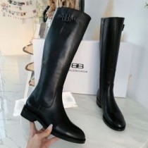 Balenciaga BB kotníkové boty dámské teletina černá