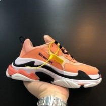 Tenisky Balenciaga Triple S Unisex Kůže And Mesh Orange