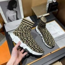 Tenisky Balenciaga Speed Unisex FF Knit Beige