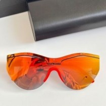Sluneční brýle Balenciaga BB004S Štít V Oranžové