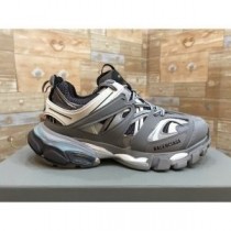 Tenisky Balenciaga Track Unisex kůže a síťovina šedá