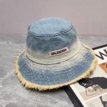 Balenciaga Logo Gradient Barva Kbelík Klobouk Ve Světle Modré
