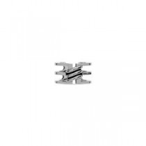 Balenciaga BB Icon Open Ring hopea