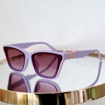 Balenciaga BB5129 Dynasty Neliö -aurinkolasit violetissa