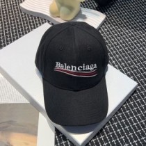 Balenciaga – Politische Kampagnen-Kappe aus schwarzer Baumwolle
