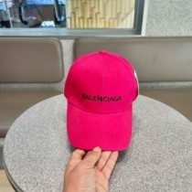 Balenciaga – Klassische Kappe mit Logo-Stickerei in Rosa