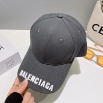 Balenciaga Logo Baseball Keps Bomull I Grå
