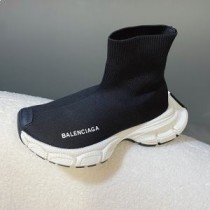 Balenciaga 3XL X Speed Sneakers Unisex Knit Svart/Vit