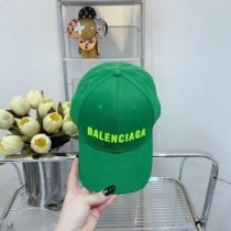 Balenciaga Logo Klassisk baseballkeps i grönt