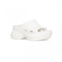 Balenciaga X Crocs Tofflor Dam Gummi Vit