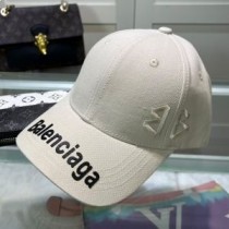 Balenciaga BB-logotyp Baseballkeps Bomull i Beige