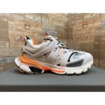 Balenciaga Track Sneakers Unisex Läder Och Mesh Orange