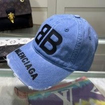 Balenciaga BB-logotyp basebollkeps i blått