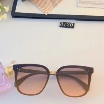 Balenciaga 8120 Fyrkant Acetate Solglasögon I Svart/Brun