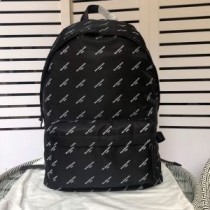 Zaino Wheel di Balenciaga in nylon monogram nero