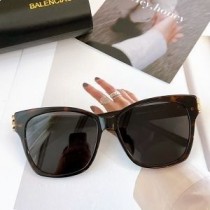 Occhiali da sole Balenciaga BB0102SA Dynasty quadrati in tartaruga