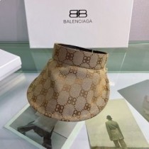 Balenciaga Hacker Allover Logo Macro Cartola vazia em marrom