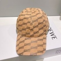 Boné de beisebol Balenciaga BB Monogram em marrom
