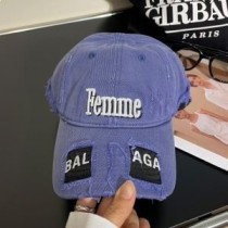 Boné de beisebol Balenciaga Femme em azul