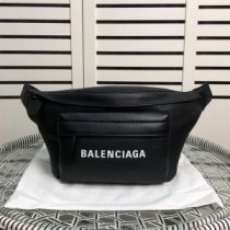 Balenciaga hverdagsbæltepose i sort kalveskind