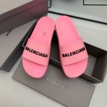 Balenciaga Pool Hjemmesko Dame Gummi Pink