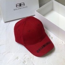 Balenciaga Broderet Kasket Bomuld I Bourgogne