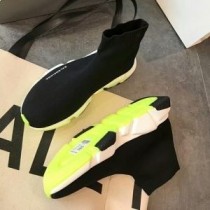 Sneakers Luas Balenciaga Cniotálfaidh Dubh/Buí Unisex