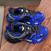 Sneakers Balenciaga Glow In The Dark Track Leathar Unisex Agus Mogalra Gorm/Dubh