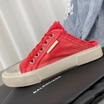 Balenciaga Páras miúileanna Canbhás Unisex Dearg