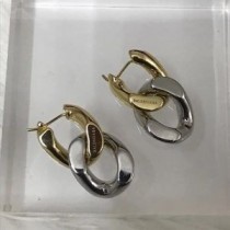 Fáinní Slabhra Dhá Dhath Balenciaga In Ór/Airgead