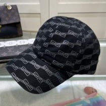 Balenciaga Allover BB kapa za bejzbol u crnoj boji