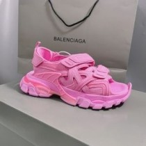 Balenciaga Sandale na stazi Unisex gumene ružičaste boje