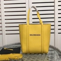 バレンシアガ XXS エブリデイ トート カーフスキン イエロー