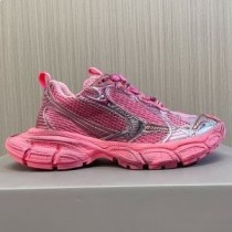 バレンシアガ 3XL スニーカー ユニセックス メッシュ ピンク