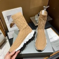 Tenisky Balenciaga Speed Unisex Mesh Knit Hnedá