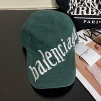 Balenciaga Diagonal Čiapka bavlna Vŕtačka v zelenej farbe