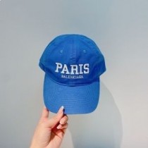 Čiapka Balenciaga Cities Paríž v modrej farbe
